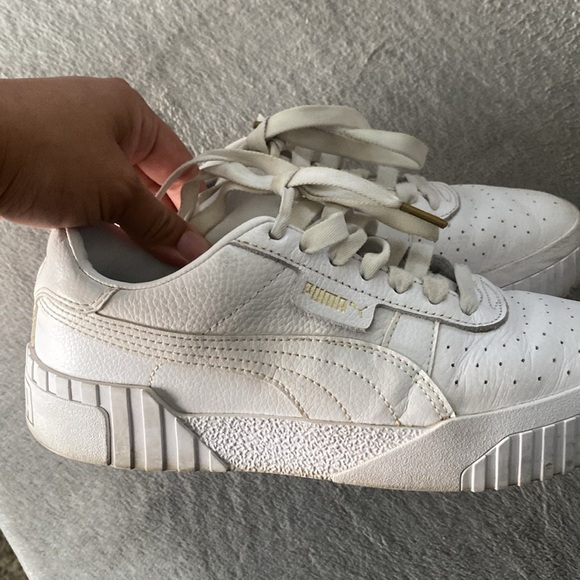 Puma White Women's Sneakers - Picture 6 of 8